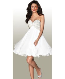 Strapless Short Cocktail Dresses