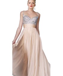 Sleeveless Evening Best Gown