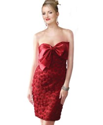 Magical Bow Tie-up Sheath Dress Magical Bow Tie-up Sheath Dress