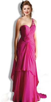 Floral Prom Night Gown